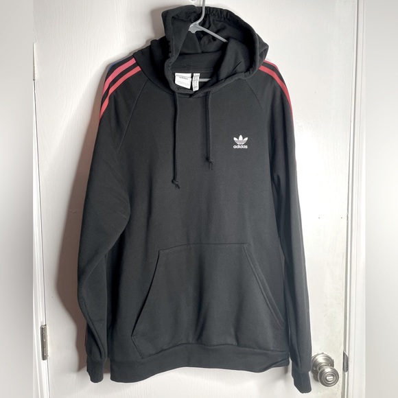 adidas Other - Mens Black Adicolor trefoil hoodie. Size XL.